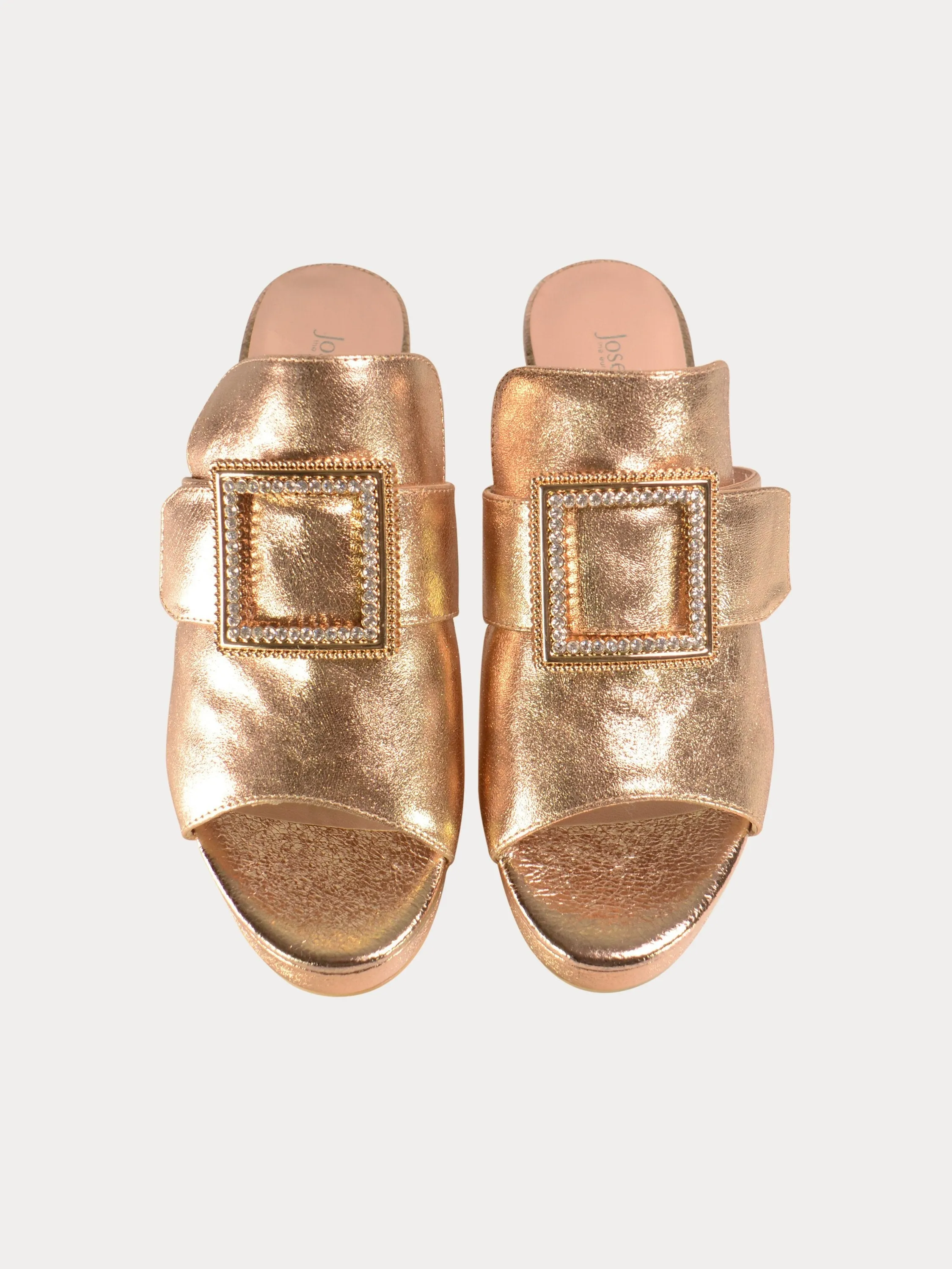 Josef Seibel Women's Square Buckle Heels